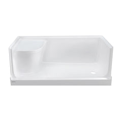 Swiss Madison Aquatique 60" x 32" Right Drain, Shower Base - SM-SB538 - The Home Selection