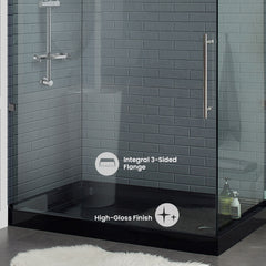 Swiss Madison Voltaire 60 x 36 Single-Threshold, Shower Base - SM-SB5 - The Home Selection