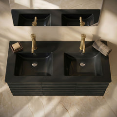 Swiss Madison 48" Double Basin Vanity Sink Top - SM-VT349
