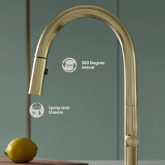 Swiss Madison Chalet Pull-Down Kitchen Faucet - SM-KF73