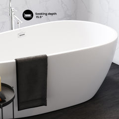 Swiss Madison Monaco 67" Freestanding Bathtub - SM-FB575 - The Home Selection