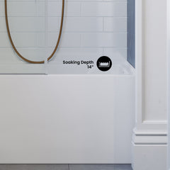 Swiss Madison Voltaire 48" X 32" Right-Hand Drain Alcove Bathtub with Apron - SM-AB551 - The Home Selection