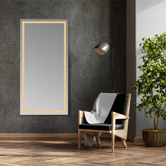 Altair Genova 60" Rectangle Frameless Modern Bathroom/Vanity LED Lighted Wall Mirror