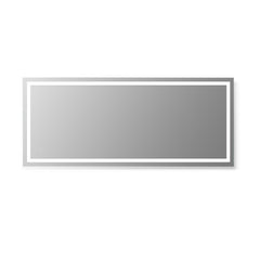 Altair Genova 72" Rectangle Frameless Modern Bathroom/Vanity LED Lighted Wall Mirror