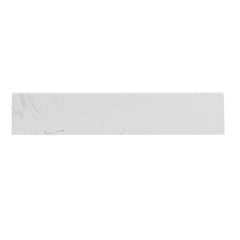 Altair Oderzo 84. in Engineered Stone Vanity Top in Aosta White with White Sink