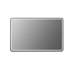 Altair Viaggi Rectangle 48" Framed Modern Bathroom/Vanity LED Lighted Wall Mirror