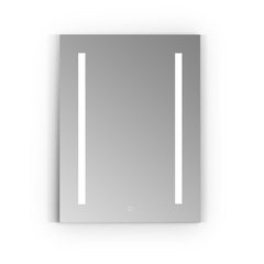 Altair Catola Rectangle 24" Frameless Surface-Mount/Recessed LED Lighted Bathroom Medicine Cabinet