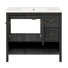 Swiss Madison Chateau 36" Freestanding Bathroom Vanity with Sink Top - SM-BV241 - The Home Selection