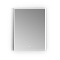 Altair Carsoli Rectangle 24" Frameless Surface-Mount/Recessed LED Lighted Bathroom Medicine Cabinet