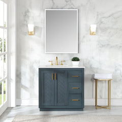 Altair Carsoli Rectangle 24" Frameless Surface-Mount/Recessed LED Lighted Bathroom Medicine Cabinet