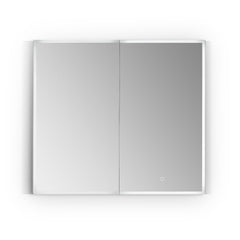 Altair Carsoli Rectangle 36" Frameless Surface-Mount/Recessed LED Lighted Bathroom Medicine Cabinet