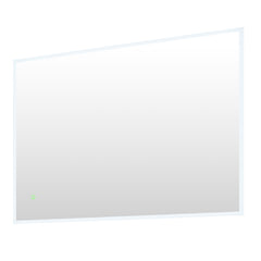 Altair Aurora 48"x30" Rectangular Framelesss Anti-Fog Dimmable Modern Bathroom/Vanity LED Lighted Wall Mirror