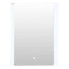 Altair Serra 24"x32" Rectangular Frameless Surface-Mount LED Lighted Bathroom Aluminum Mirror Medicine Cabinet
