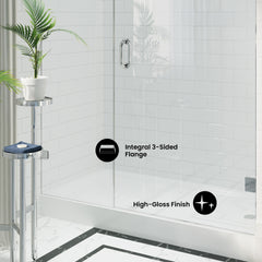 Swiss Madison Voltaire 60" x 32" Right-Hand Drain, Shower Base - SM-SB514 - The Home Selection