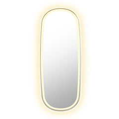 Altair Cellini 26"x65" Rectangular Anti-Fog Dimmable Modern Bathroom/Dressing LED Lighted Wall Mirror Aluminum Framed