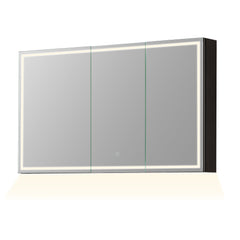 Altair Hesili 48"x28" Rectangular Frameless Surface-Mount LED Lighted Bathroom Mirror Medicine Cabinet