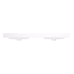 Altair Cromir 60" Highly Durable Resin Vanity Top with Drop-in Sink and Integrated Rectangular Overflow