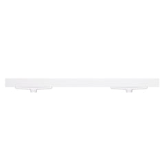 Altair Cromir 72" Highly Durable Resin Vanity Top with Drop-in Sink and Integrated Rectangular Overflow