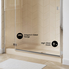 Swiss Madison Voltaire 60 x 30 Single-Threshold, Center Drain, Shower Base - SM-SB518 - The Home Selection