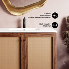 Swiss Madison Classe 36" Freestanding Bathroom Vanity with Sink Top - SM-BV663W - The Home Selection