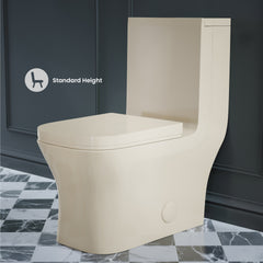 Swiss Madison Concorde One-Piece Square Toilet Side Flush 1.28 gpf - SM-1T107 - The Home Selection