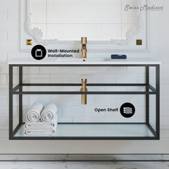 Swiss Madison Pierre 48" Wall-Mounted Bathroom Vanity - SM-BV554 - The Home Selection