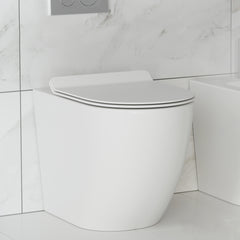 St. Tropez Back-to-Wall Elongated Toilet Bowl - SM-WT514 - The Home Selection