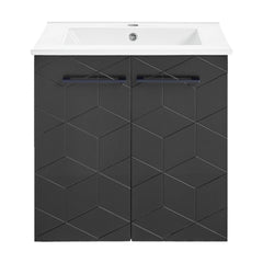Swiss Madison Annecy 24" Bathroom Vanity in Phantom Black - SM-BV251B