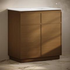 Swiss Madison St. Tropez 36" Freestanding Bathroom Vanity with Sink Top - SM-BV0802