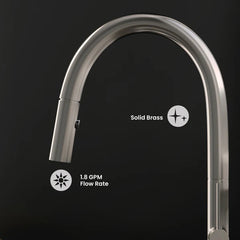 Swiss Madison Chalet Pull-Down Kitchen Faucet - SM-KF73