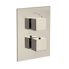 Fortis 1/2 Inch Thermostatic Valve Trim with Volume Control - 84690SQ