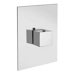 Fortis Corsini Thermostatic Valve Trim with Single Knob Handle, Two Functions - 84711SQ