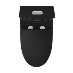 Swiss Madison St. Tropez Two-Piece 12" Rough-in 1.1/1.6 GPF Dual Top Flush Elongated Toilet - SM-2T254