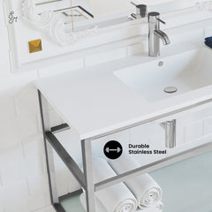 Swiss Madison Pierre 36" Wall-Mounted Bathroom Vanity - SM-BV553 - The Home Selection