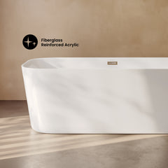 Swiss Madison Concorde 67" Freestanding Bathtub - SM-FB571 - The Home Selection