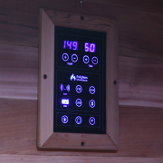 Enlighten Outdoor Infrared/Traditional Sauna - DIAMOND 5 Slope