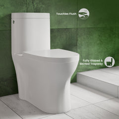 Swiss Madison Monaco One-Piece Elongated Toilet Touchless Dual-Flush 1.1/1.6 gpf - SM-1T263 - The Home Selection