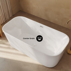 Swiss Madison Concorde 67" Freestanding Bathtub - SM-FB571 - The Home Selection