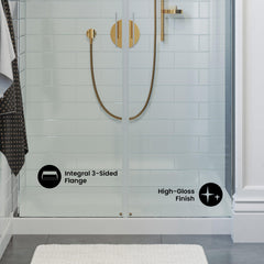 Swiss Madison Voltaire 48" x 36" Center Drain, Shower Base - SM-SB510