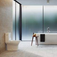 Swiss Madison Carré One-Piece Square Toilet Touchless Dual-Flush 1.1/1.6 gpf - SM-1T264 - The Home Selection