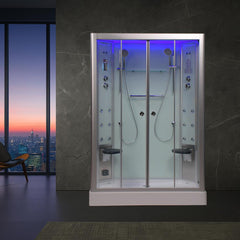 Platinum 54" 2-Person Steam Shower - DZ903 - The Home Selection