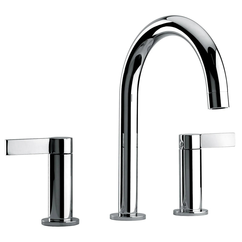 Fortis Brera 1.2 GPM Widespread Bathroom Faucet with Integrated Pop-Up Drain - 922140C