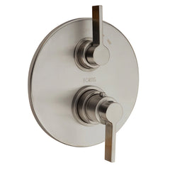 Fortis Brera Thermostatic Valve Trim with Volume Control, designed for 1/2" fittings, excluding rough-in components - 92690L0
