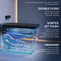 Concorde smart toilet