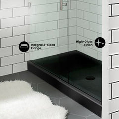 Swiss Madison Voltaire 48" x 36" Center Drain, Shower Base - SM-SB510