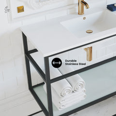 Swiss Madison Pierre 36" Wall-Mounted Bathroom Vanity - SM-BV553 - The Home Selection