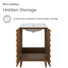 Swiss Madison Cascade 24 in. Bathroom Vanity - The Home Selection