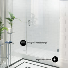 Swiss Madison Voltaire 60" X 34" Shower Base - SM-SB52 - The Home Selection