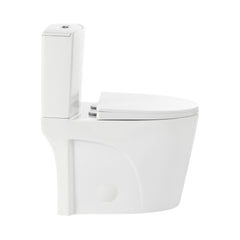 Swiss Madison St. Tropez Two-Piece 12" Rough-in 1.1/1.6 GPF Dual Top Flush Elongated Toilet - SM-2T254 - The Home Selection