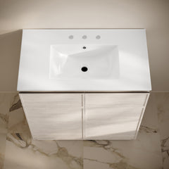 Swiss Madison St. Tropez 36" Freestanding Bathroom Vanity with 3-Hole Widespread Sink Top - SM-BV0802